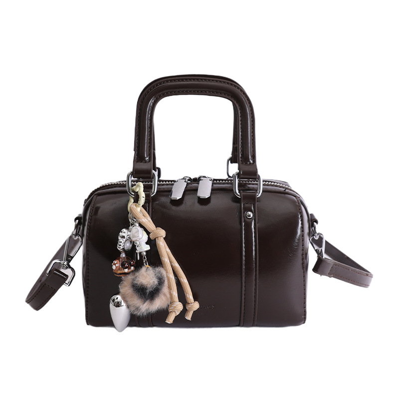 Bolsa de almohada de nicho de textura femenina 2026 nuevo tipo de mochila portátil de moda coreana simple bolso de viaje diario image 13
