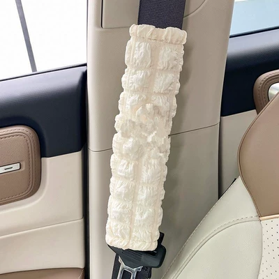 Sürətlər qutusu və əl tormozu başlıqları | Universal Car Interior Accessories - white-style-puffy-shoulder-pad-1