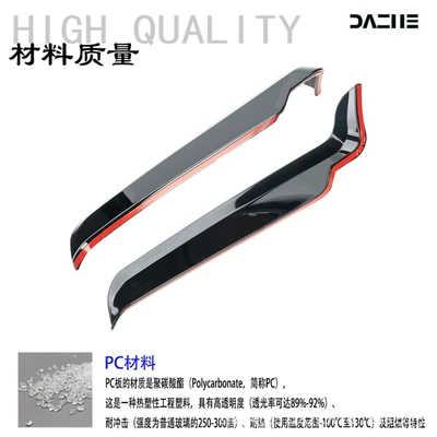 Suitable for Honda 25 Models Motorcycle front windshield - dark