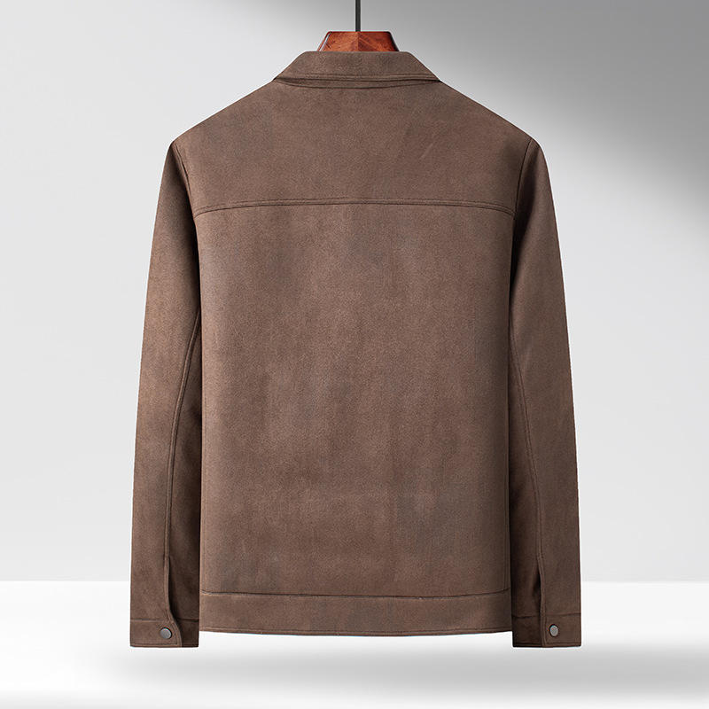 Chaqueta de plumón de invierno de seda de hombre, chaqueta de trabajo casual, chaqueta de collar, chaqueta de abrigo