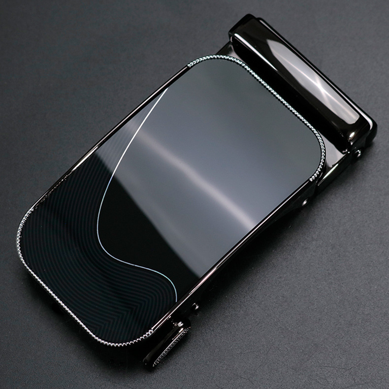 Dongguan hebilla pulgadas Cinco hebilla de cinturón casual de negocios de los hombres hebilla automática cabeza de la correa Primavera hebilla automática ranura pantalones hebilla