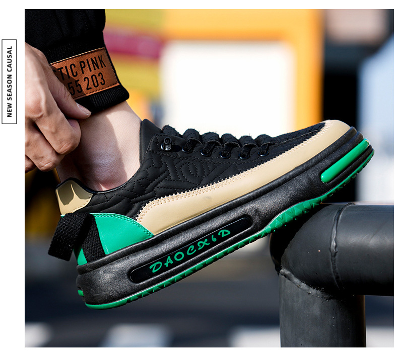 Scarpe casual da uomo Scarpe sportive Sneakers Tessuto sintetico Calzature leggere e versatili_voghion.com