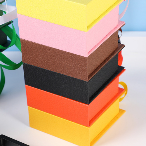 Multi-color Gift Storage Box Wholesale, Korean Style Ins Plain Simple Packaging Gift Box, Hand-held Jewelry Storage Box