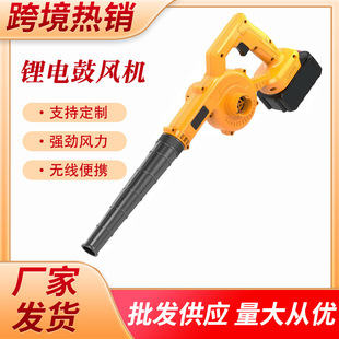 Multifunctional Electric Hair Dryer for Snow and Leaves Blowing Dust Collector Industrial Portable Wireless Lithium Battery Electric Blower
