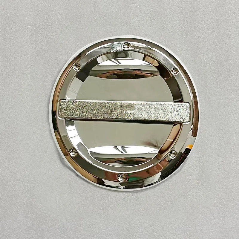Suitable for Mitsubishi TRITON L200 2015-2018 model fuel tank cover ABS decorative sticker fuel tank protection cover