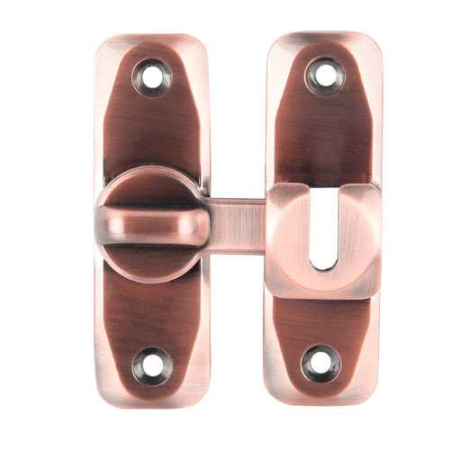 Anti-theft buckle door buckle sliding door and window lock latch door bolt punch-free flat door lock door latch door bolt