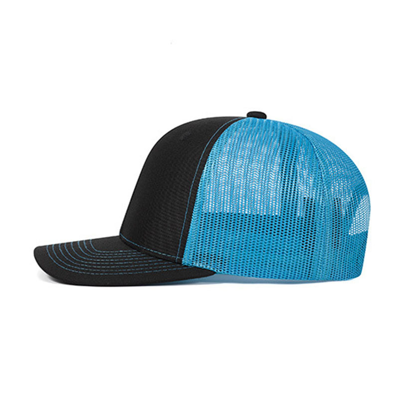 Breathable Mesh Trucker Hat For Men, Stylish Solid Colour Cap_voghion.com