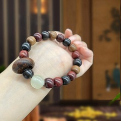 花梨檀木多寶異形小眾手串男女手鍊直播福利貨源