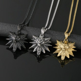 Фильм окружающий ювелирные изделия Witcher 3 Witcher 3 Wolf Head Head Countal