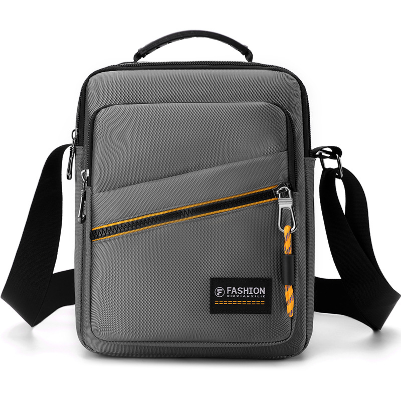 Multicapa nuevo hombre bolso de negocios casual bolso de hombro moda ligero multicapa gran capacidad mochila resistente al agua