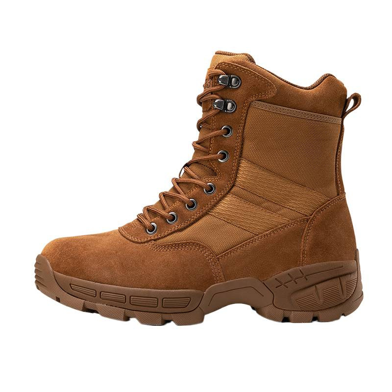 Botas de combate transfronterizas de tamaño grande para hombres al aire libre Botas de montaña Botas tácticas para hombres Botas de desierto Botas de hombre