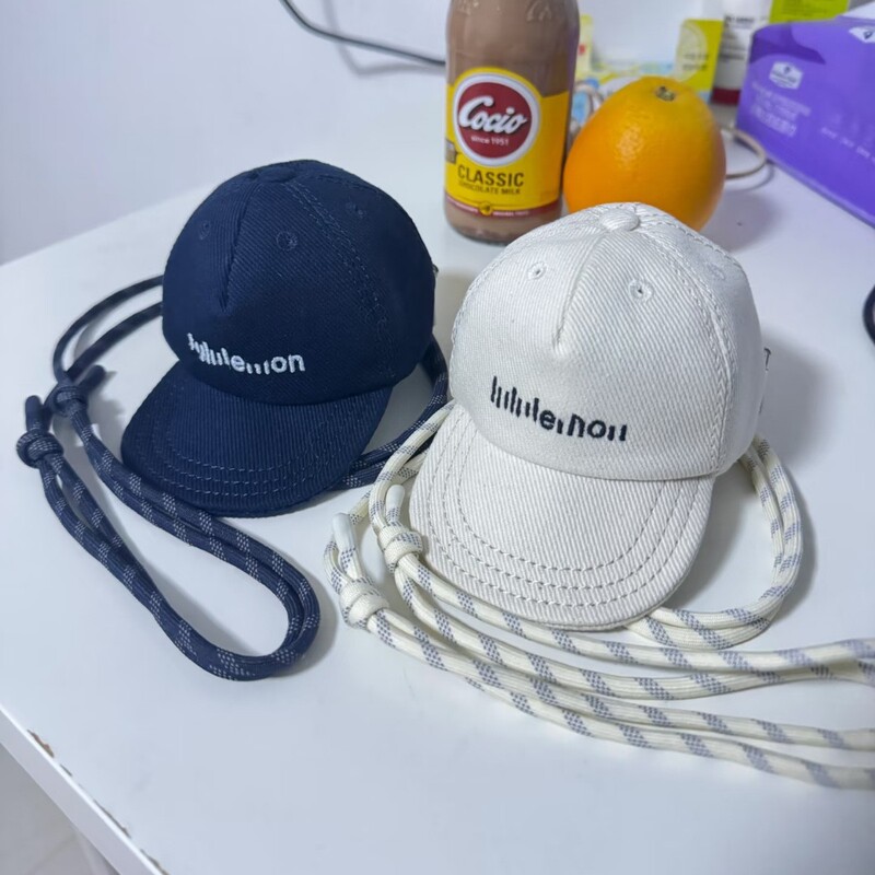 2025 New Lulu Hat Bag Mini Baseball Cap Bag Sports Hat Style Lanyard Small Bag Crossbody Bag Coin Purse