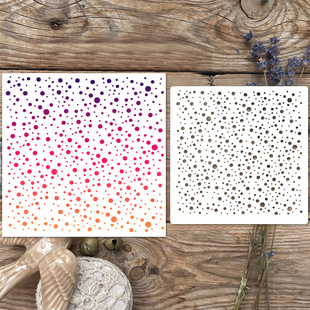 Handbook Painting Masking Board Cut Out Engraving Plastic Template Graffiti Spray Decoration Dot Painting Mold Wholesale