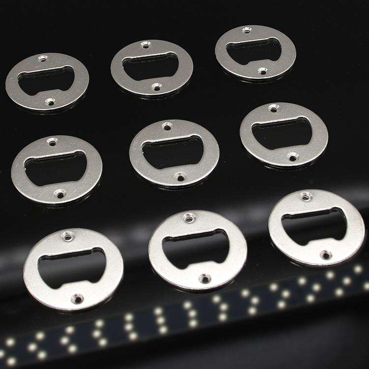 Abridor de botellas de zinc de hierro abridor de botellas montado en la pared fijo abridor de botellas montado en la pared accesorios de hardware