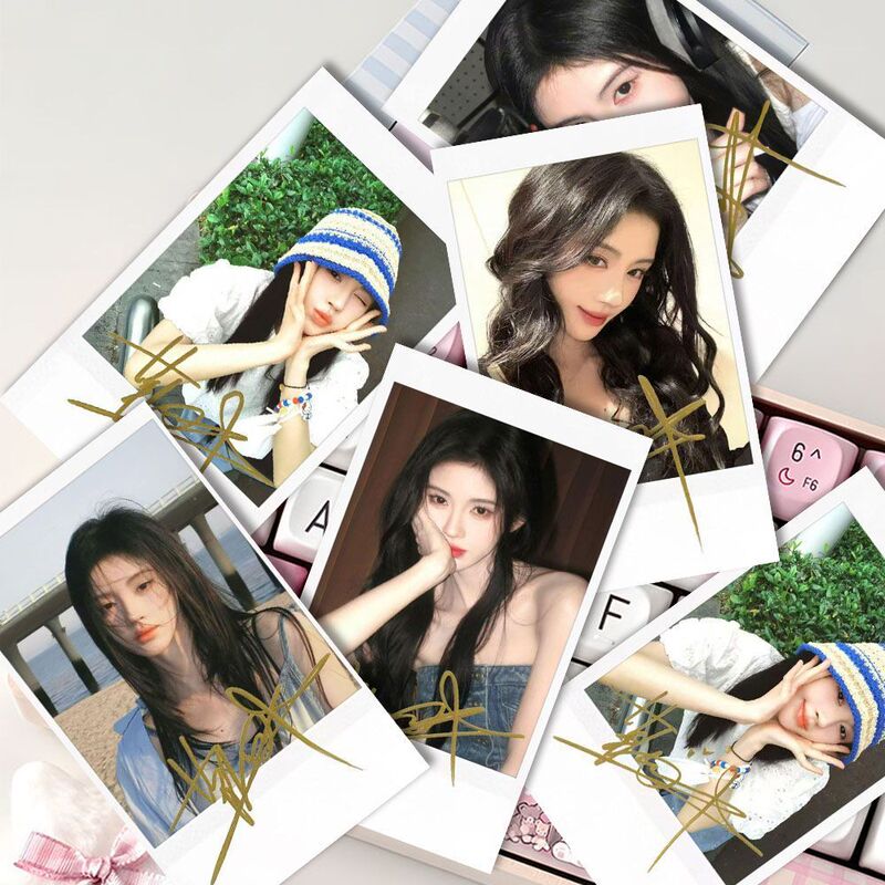 Exclusive to Mi Ju】Beautiful Hand-Signed Polaroid Photo Card of Xiao Ju, High-Quality Fan Merchandise Featuring Ju Jingyi Exclusive to Mi Ju】Beautiful Hand-Signed Polaroid Photo Card of Xiao Ju, High-Quality Fan Merchandise Featuring Ju Jingyi