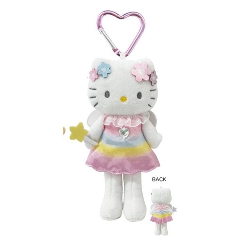 12月納品予定 サンリオ ロングレッグドール ブラックレザーロングレッグドール エンジェルユニコーン キティ ハートチャーム|undefined