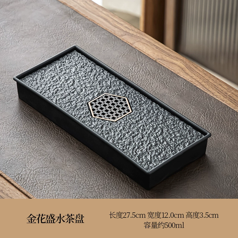 Rectangular tea set, drying rack, new collection