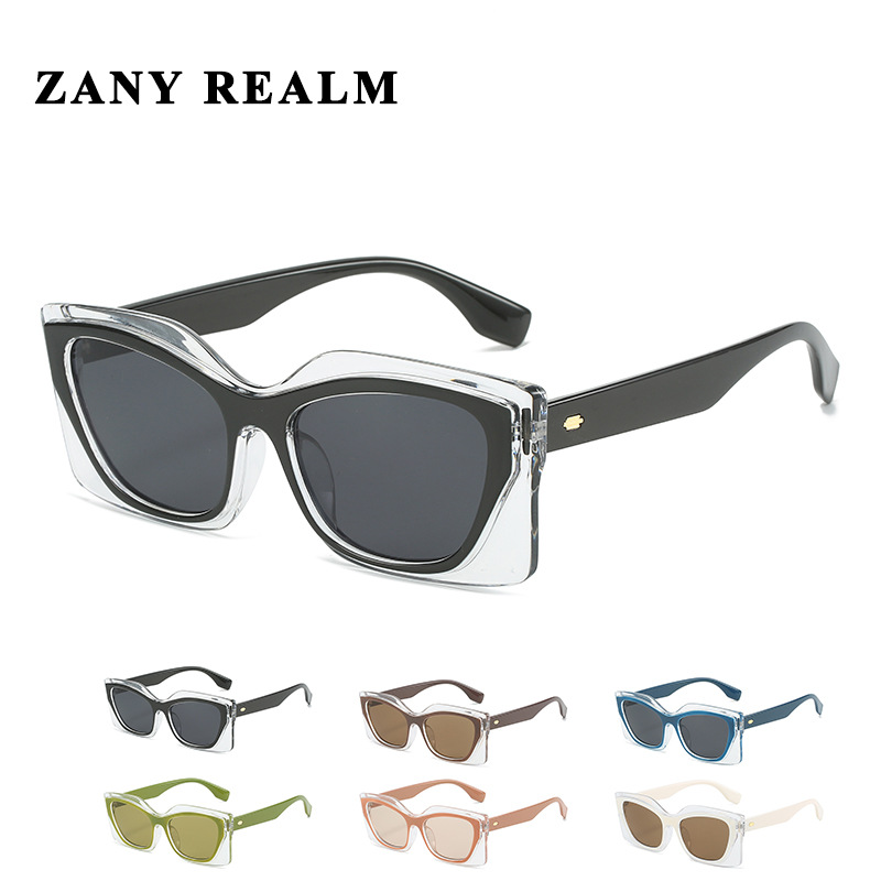 Nuevo Gato ojo caja contraste color diseñador gafas de sol retro calle Comercio exterior UV400 gafas 3995 fabricantes ahora