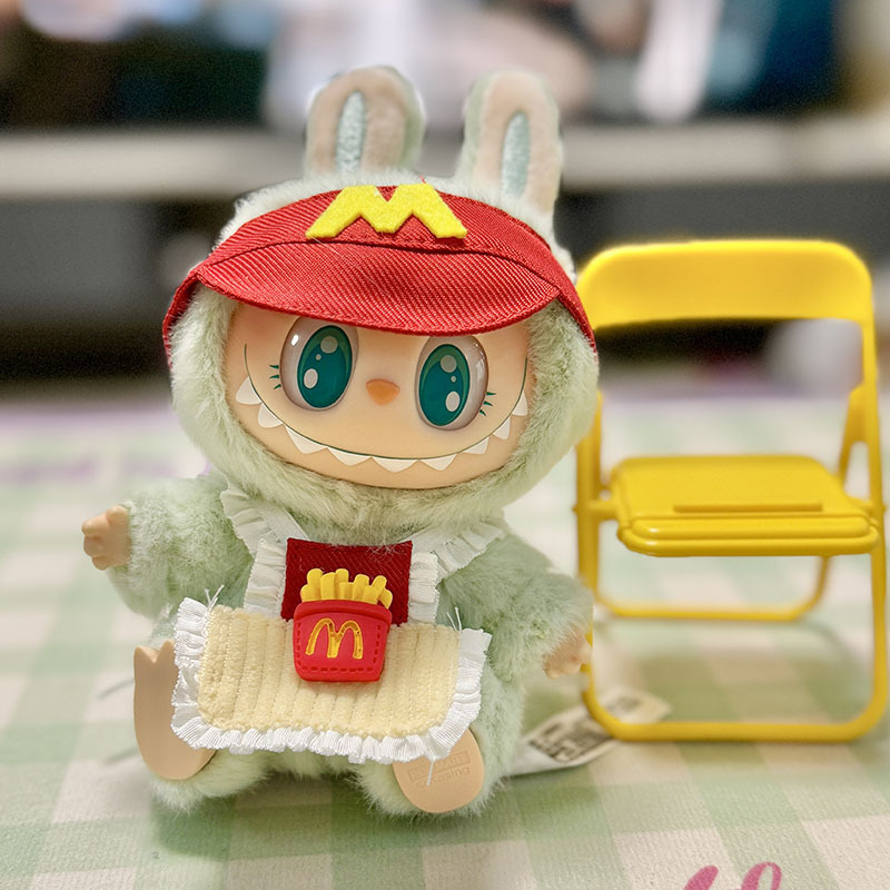 服のみ】第二世代ブラインドボックス ラブブ服 エポキシ樹脂製顔飾り ラブブ シットシットパーティーシリーズ ベビー服 可愛い|undefined