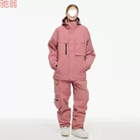 R9T лыжный костюм женский костюм мужской зимний водонепроницаемый теплая одиночная двухборная лыжная одежда трансграничный новый лыжный костюм