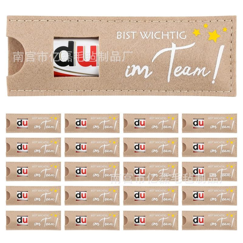 メーカー卸売フェルトチョコレートギフト包装袋カスタムチョコレート包装スリーブ|undefined