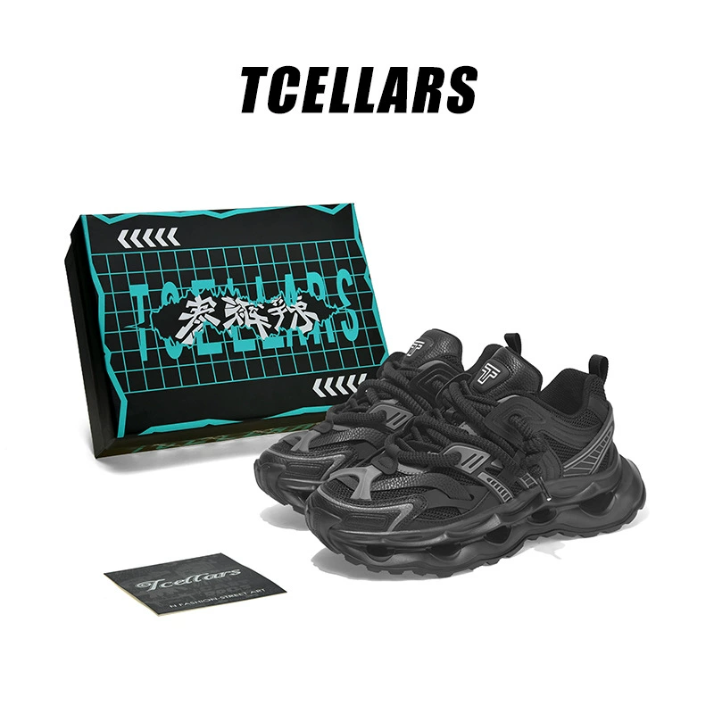 Деми-сезон спортивные кроссовки TCELLARS, дышащая повседневная обувь на платформе для любимого, официальный продукт