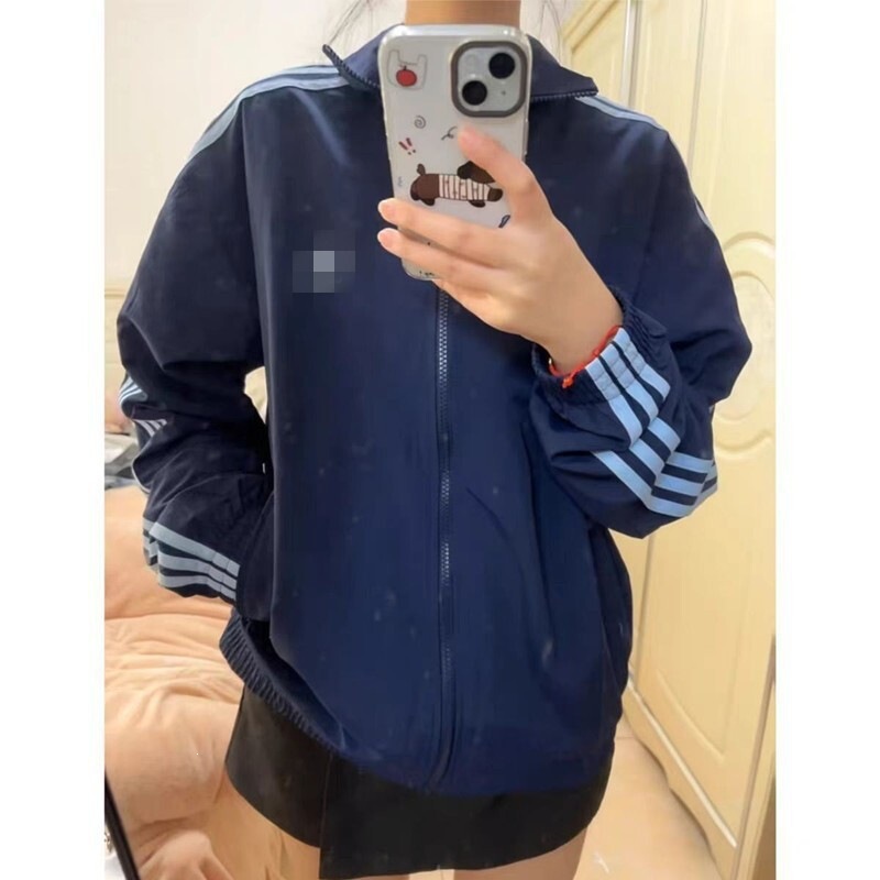 New Style Embroidered Firebird Three-Stripe Woven Windbreaker Jacket for Men and Women Kb2466