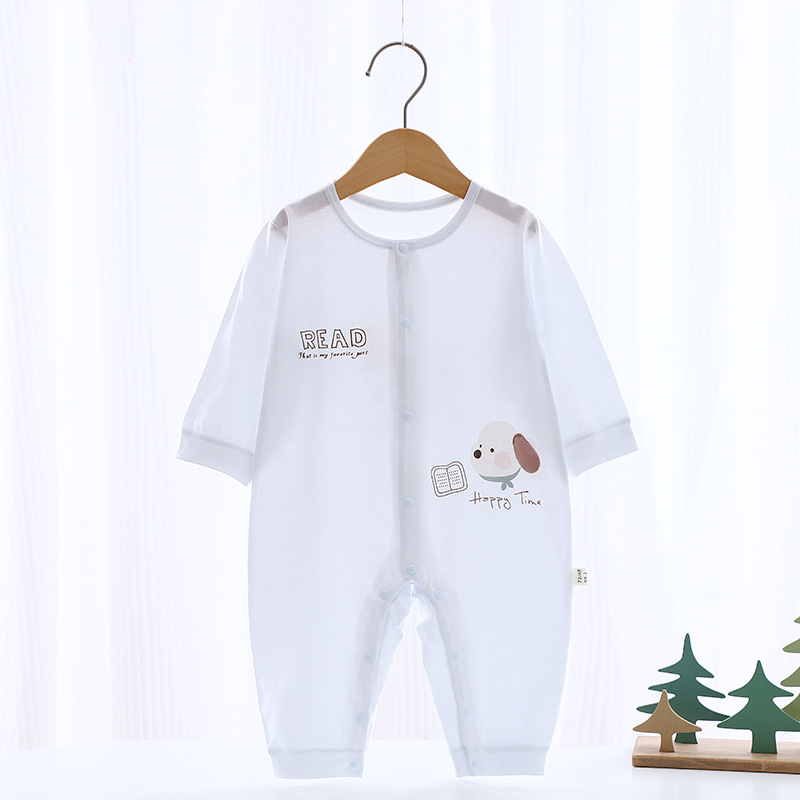 Baby summer jumpsuit baby clothes baby summer air conditioning clothing 0-6-12 months