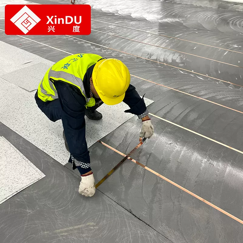 防静电卷材pvc地板 净化车间架空机房电子厂ESD耗散型导静电地胶