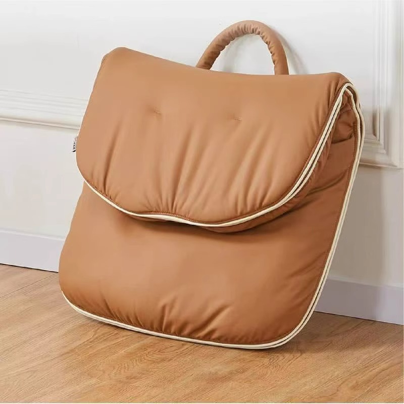 Silla de sofá individual Silla perezosa portátil plegable Silla individual Silla de nube de ocio Silla de balcón Bolsa Spot al por mayor
