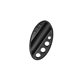 Black Silicone Colorant Cup Holder Semi-permanent Eyebrow Tattooing Instrument Pen Tray Oval Ring Cup Tattooing Supplies