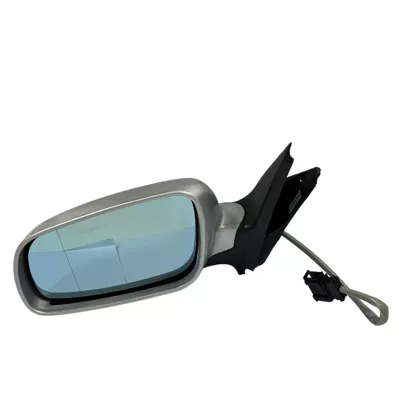 Rear mirror/rearview mirror assembly: Direct Sales, Bora for - driver-left-l-five-lines-blue-glass-silver