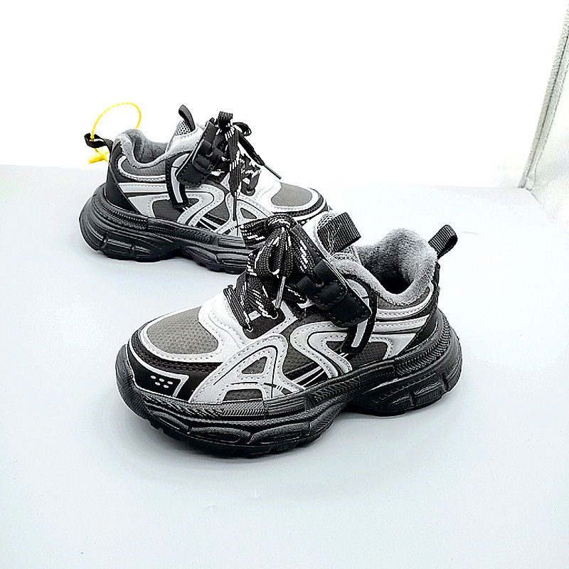 Kubi Hornet cuero de algodón zapatos deportivos de hombre invierno nuevos zapatos para niños niños niños zapatos para padres niños