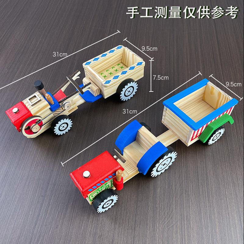 【木の車シリーズ】木のロケットの模型のおもちゃの新型の長征5号のロケットは子供のおもちゃを並べます。|undefined