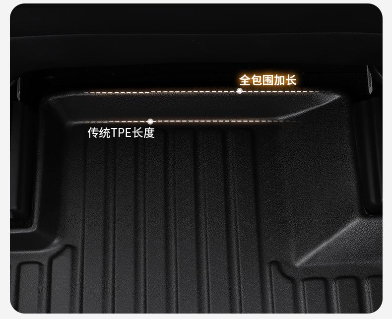 TPE Car Floor Mats Custom Fit Full Coverage