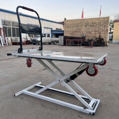新しいXimulakeドライバートロリーリフティング電動油圧フラットベッドシザーリフティングテーブル