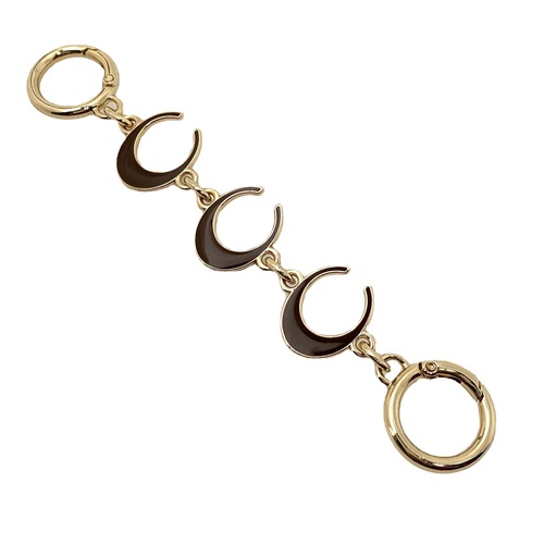 Kou Mahjong Moon Bag Extended Chain Transformation Coac Armpit Single Shoulder Crossbody Chain Extended Bag Strap Accessories Pool