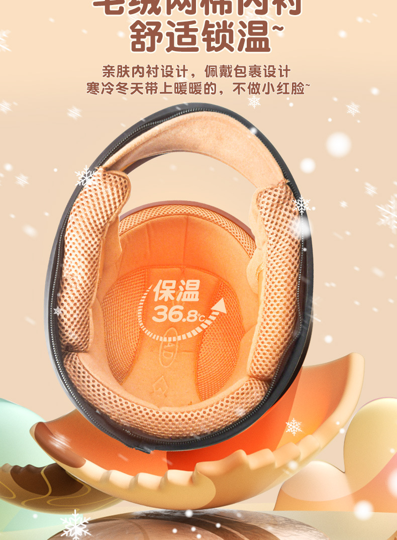 New National Standard Ad Electric Motorcycle Children's Helmet for Boys and Girls, Electric Scooter Safety Helmet, Cold-Proof, Suitable for All Seasons