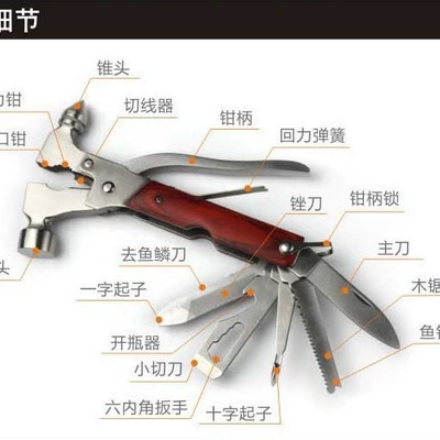 for car 16-in-one safety hammer: Qəza çəkici