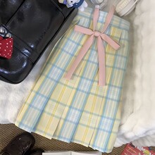 柚月JK原创制服学院风短裙2025夏季新款校供感格裙JK短裙百褶裙子