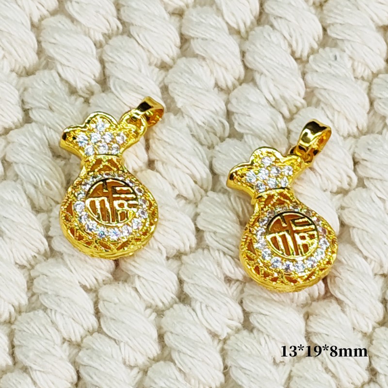 Exquisitos accesorios de joyería colgante de diamante de alta protección ultravioleta al por mayor collar DIY artesanal colgante de materiales de ropa de pulsera
