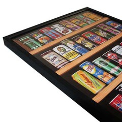 S588木質拼圖相框裱框2000片3000片5000雷諾瓦汽水罐掛牆裝飾畫框