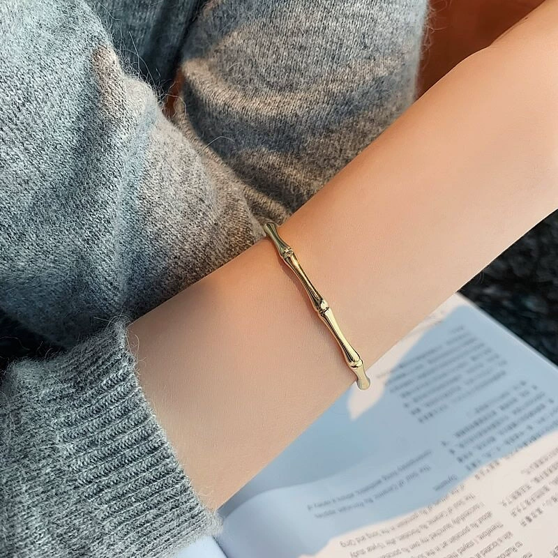 (Торговля через границу), лет bracelets? - нужно перевод: летний универсальный бамбуковый модный женский браслет, европейский стиль