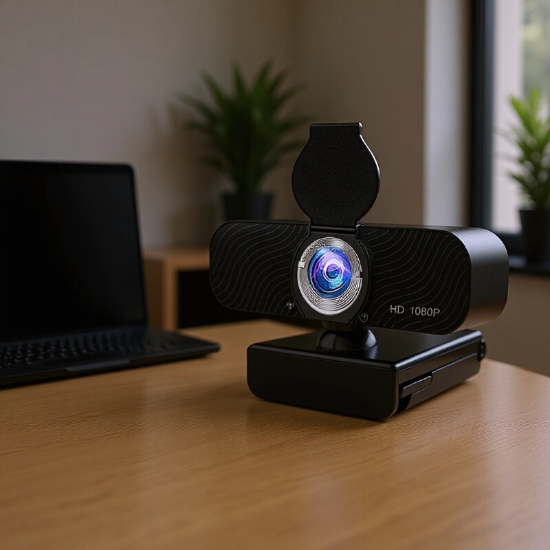 360 Camera Microphone Integrated Notebook Desktop Computer External Home Live Broadcast 2K/4K High-Definition Camera