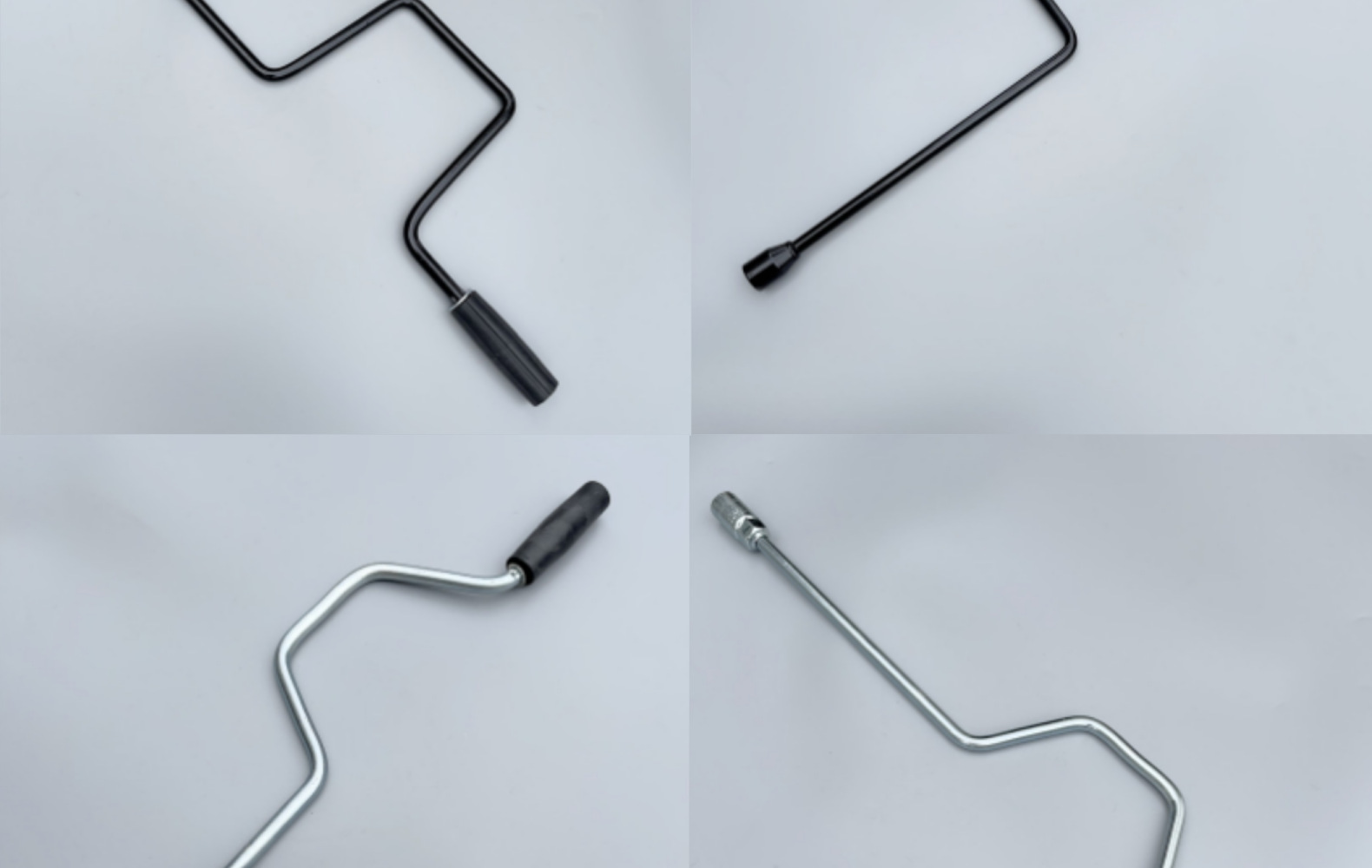 Trailer RV modification accessories hand rocker parking leg Jack bracket with car modification accessories