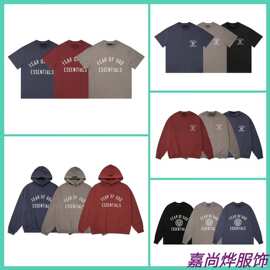 24新款 FOG ICON 高街秋冬抓绒帽衫男女美式潮流休闲连帽卫衣重磅