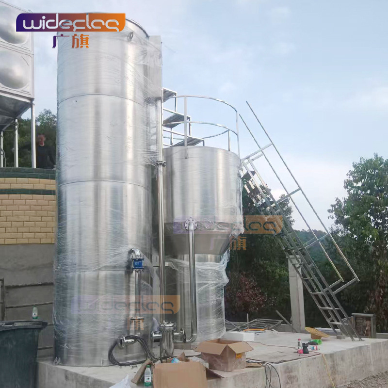 广旗厂家直供河源农村虹吸反冲洗成套一体化净水设备 出水达标