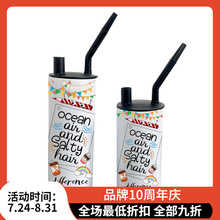 热转印带热升华涂层20oz直筒水烟杯hookah印图片过滤烟健康杯子