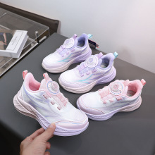 冬季二棉加绒品牌儿童运动鞋大童棉鞋批发女童学生跑步鞋3992