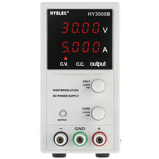 HYELEC Huayi HY3005B adjustable DC regulated power supply encoder switching power supply 30V5A Computer mobile phone